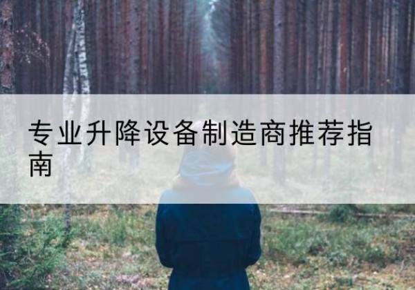 咸丰电动剪叉升降平台厂家-专业升降设备制造商推荐指南